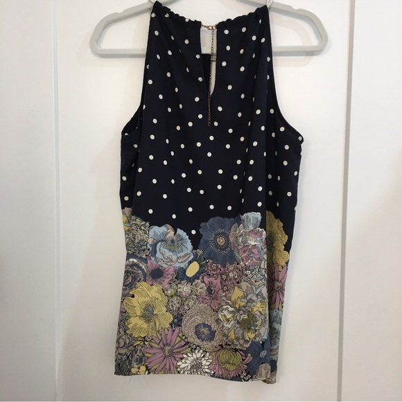 Flowy halter-style top. Size L - Picture 2 of 7